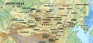 3세기경 투바족과 이웃 부족들