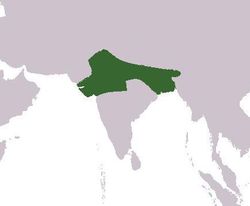 하르샤 바르다나의 지배 영역