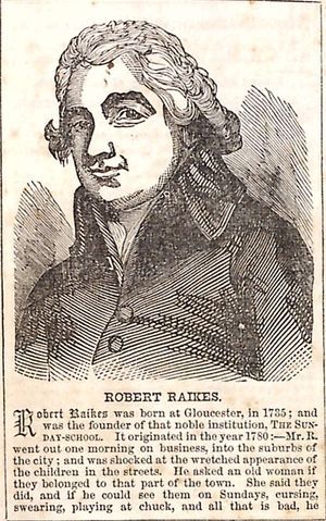 로버트 레이크스의 일요학교 배경