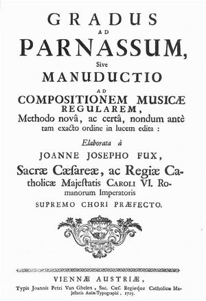 Gradus ad Parnassum 표지