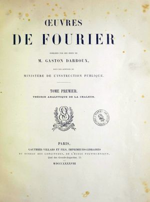 1888년판 열의 해석적 이론