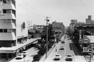 벳푸 시 나가레카와도리(1960년대)