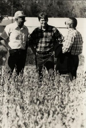 팀 존슨(D-사우스다코타) 의원과 사우스다코타 주 농부들