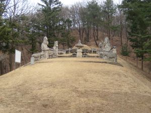 공빈 김씨의 무덤인 성묘