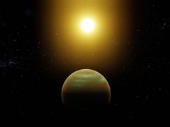 뮤 레오니스 b의 예술적 묘사