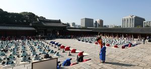 2018년 창덕궁에서 재현된 과거 시험