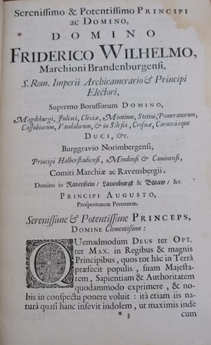 1672년판 "Experimenta Nova (ut vocantur) Magdeburgica de Vacuo Spatio"의 첫 페이지