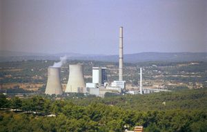 미메(Mimet)에서 바라본 가르단 발전소