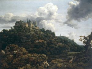 야코프 판 로이스달(Jacob van Ruisdael)의 『벤트하임 성』(1653년), 아일랜드 국립 미술관