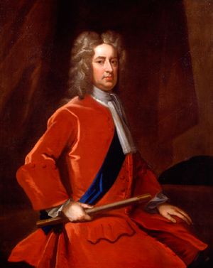 에녹 시먼이 그린 말버러. 이 후기 초상화는 뇌졸중 이후 1716/17년에 은퇴한 말버러를 보여준다.