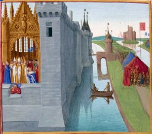 오를레앙에서의 루이 6세의 대관식.