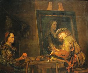 아르트 더 겔더, 〈제욱시스로서의 자화상〉(1685)