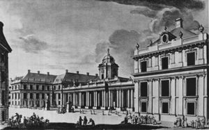 야쿠프 폰타나(J. Fontana)가 설계한 바르샤바 왕궁 복원 디자인