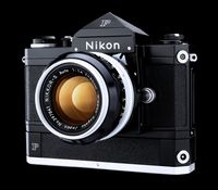 Nikon F Motor Black Camera