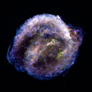 찬드라 X선 관측소(Chandra X-ray Observatory)의 SN 1604 X선 영상
