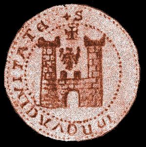 14세기 프루드니크의 문장이 새겨진 인장