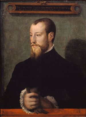 24세의 베즈, 16세기 초상화