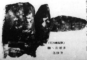 천신(섬주 도요히사) 공의 무덤(히오키군 나가요시무라(현 히오키시))