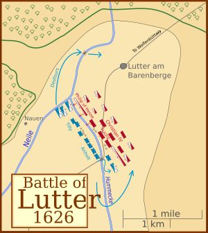 루터 전투(1626) 삽화