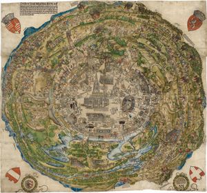 1530년, 빈 1529년 전경, 니콜라우스 멜데만 작