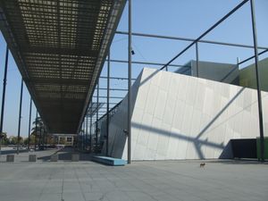 니콜슨 거리에서 바라본 멜버른 박물관