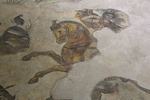 후기 고대 모자이크에 나온 펜테실레이아