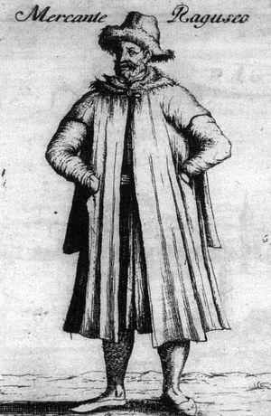 1708년 라구사 공화국의 상인