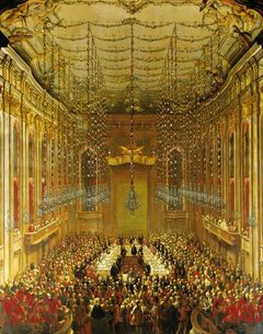 요제프 2세와 마리아 이사벨라의 결혼식