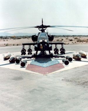 AH-64 아파치에 장착 가능한 무기들