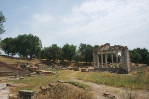 아폴로니아 유적. 알바니아, 피에르 근교.