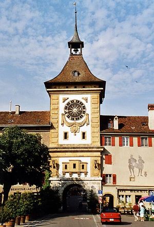 무르텐의 베른 문(Berntor/Porte de Berne)
