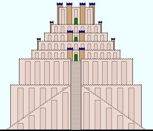 에테멘안키 복원도