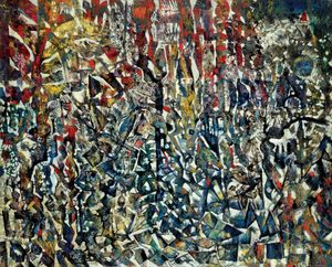 엔드레 로즈다(Endre Rozsda)의 바벨탑(1958)