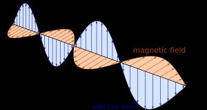 전기장과 자기장 성분이 수직인 전자기파