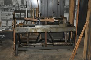 1850년대 선반에서의 개머리판 제작