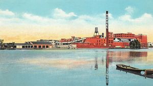 1920년대 엽서, 허멜 정육 공장