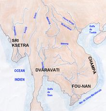 드바라바티 주변 지도