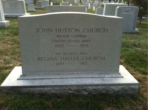 알링턴 국립묘지에 있는 처치 장군의 묘