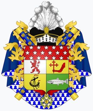 타란토 공작 자크 마크도날의 문장