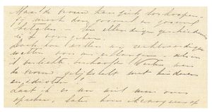 카르티니가 로사 아벤다논에게 쓴 편지 (일부)