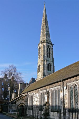 스노가 세례받은 올 세인츠 교회