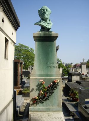 샤브리에의 묘, 몽파르나스 묘지(9구역), 파리
