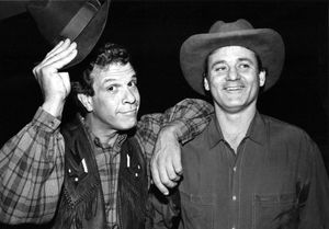 머리(오른쪽)와 폴 바인더(Paul Binder) 1989년