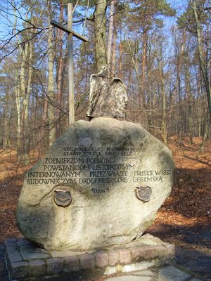 폴란드 반란군 1831년 헬름스카 언덕 기념비