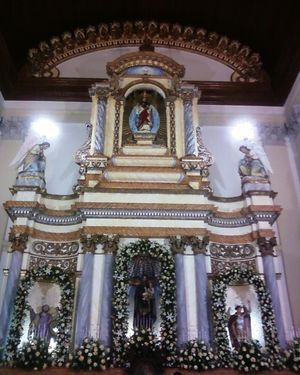 주앙 페소아의 눈의 성모 대성당 바실리카의 제대