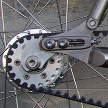 벨트 구동 자전거의 벨트 구동 기어