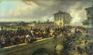 마젠타 전투에서의 프랑스 제국 근위대