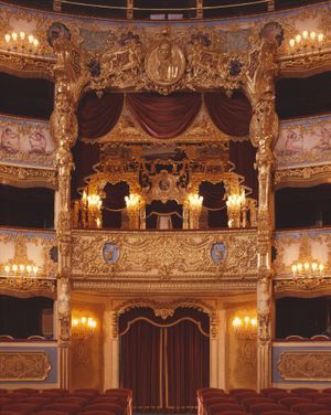 라 페니체 극장, 왕실석