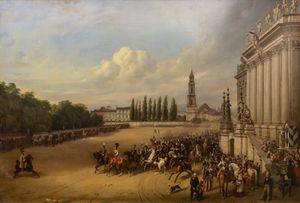 1817년 포츠담 퍼레이드(프란츠 크루거 작)