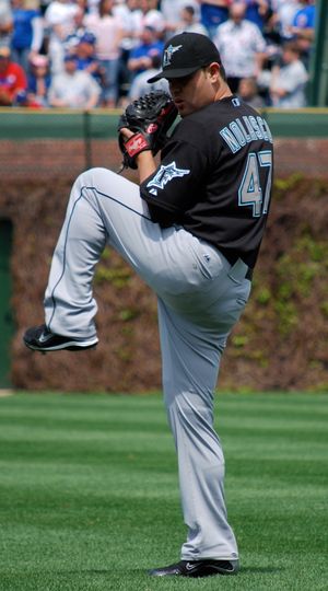 플로리다 말린스 시절(2009년 5월 3일)